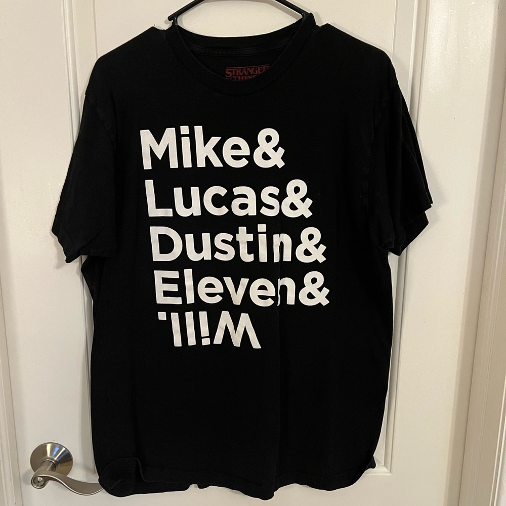 stranger things t-shirt